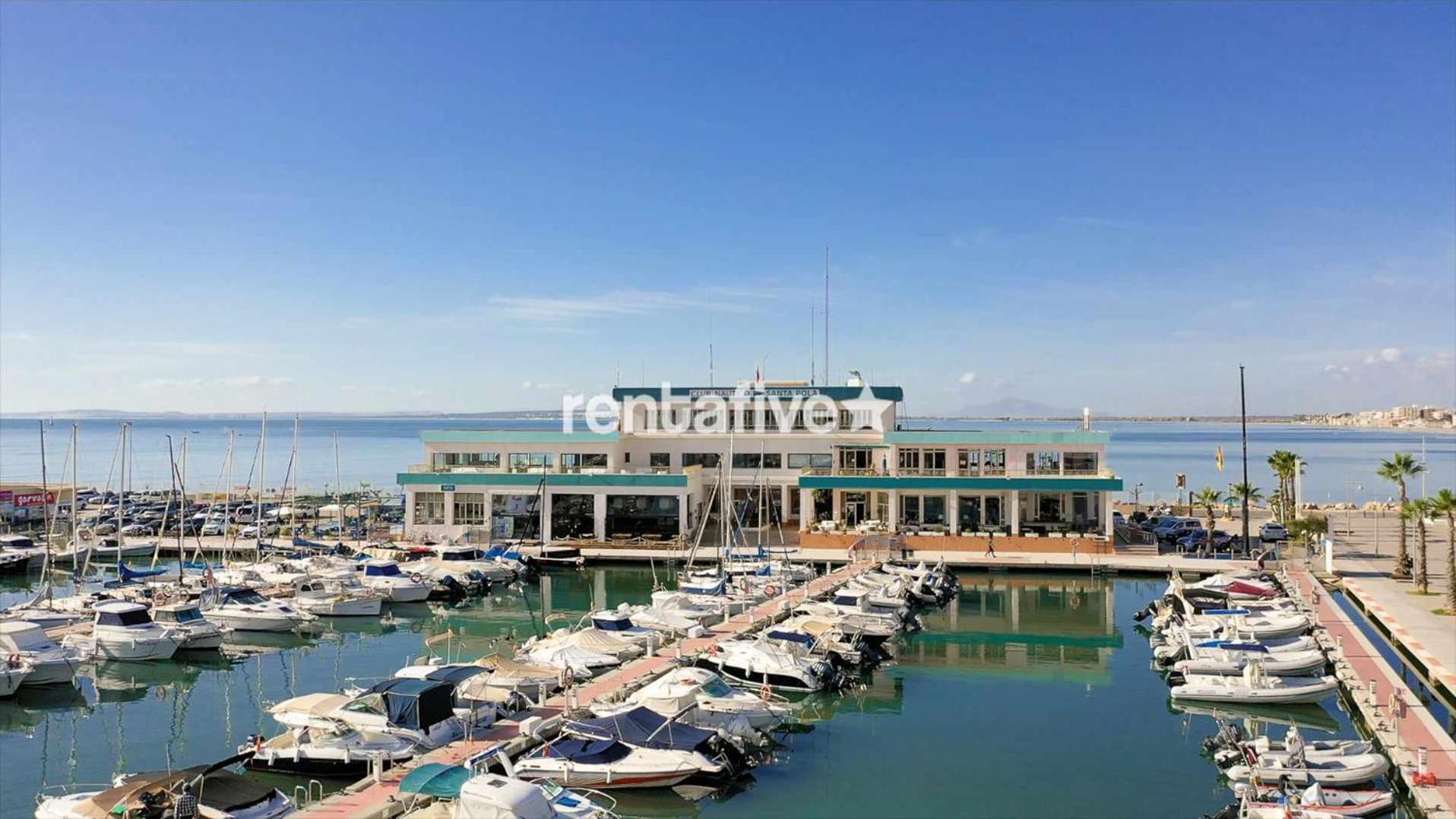 Rentafive Cerca Del Puerto 2 Min Andando Playa Lägenhet Santa Pola Exteriör bild
